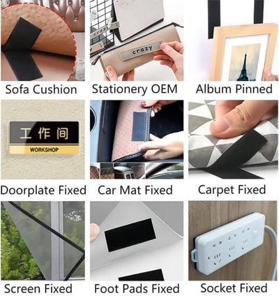 Hook & Loop Adhesive Tape (5 Mtr)
